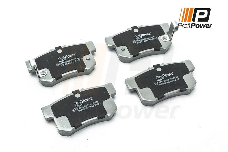 Kit de plaquettes de frein, frein à disque ProfiPower 1B2111
