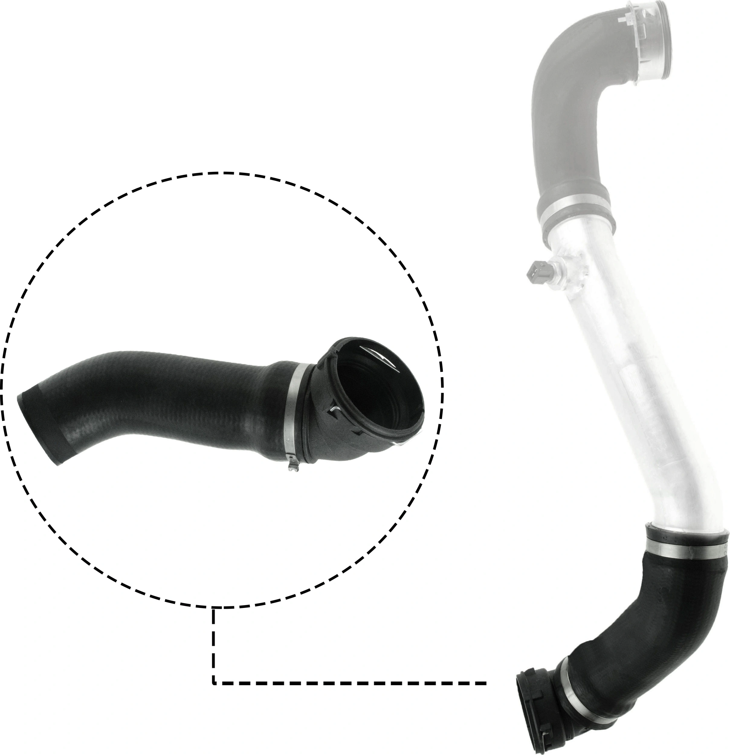 Gaine de suralimentation RAPRO R19349