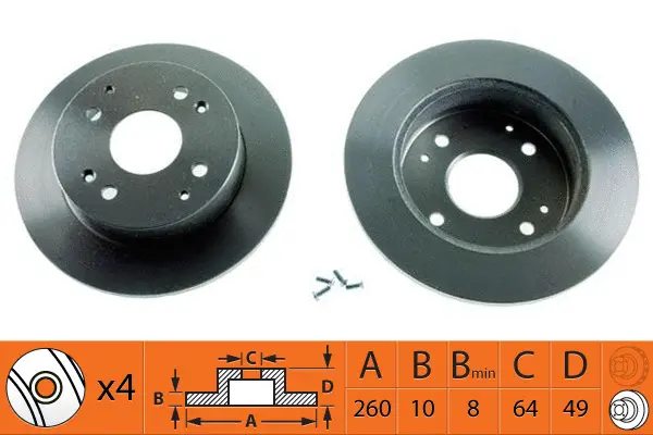 Disque de frein SB BR28105