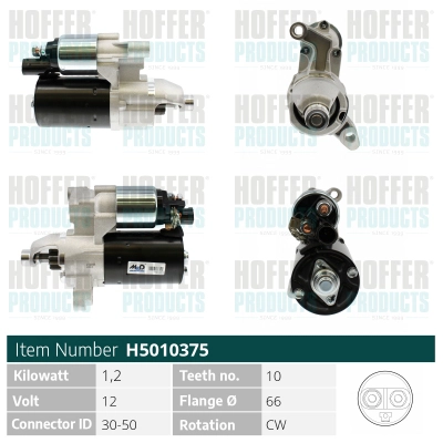 Démarreur HOFFER H5010375