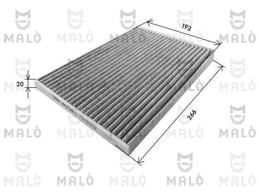 Filtre, air de l'habitacle AKRON-MALÒ 1531592