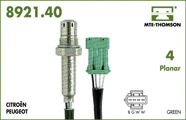 Sonde lambda MTE-THOMSON 8921.40.060