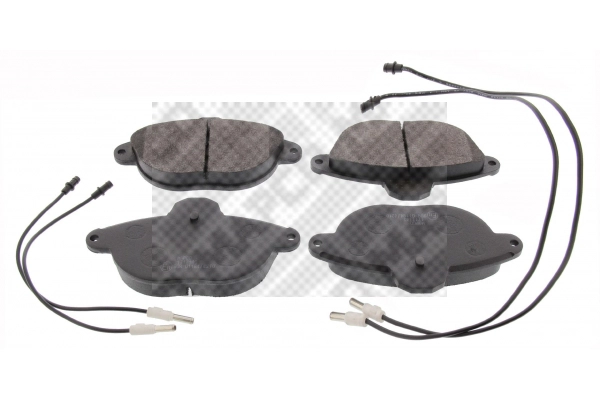 Kit de plaquettes de frein, frein à disque MAPCO 6420