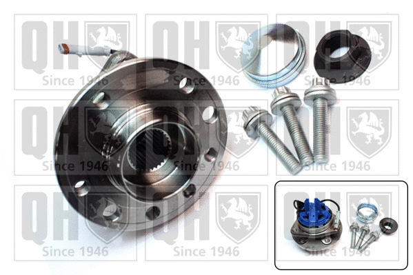 Kit de roulements de roue QUINTON HAZELL QWB1381