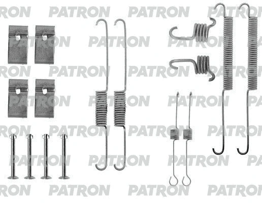Kit d'accessoires, mâchoire de frein PATRON PSRK0166