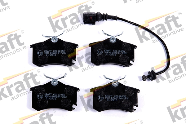 Kit de plaquettes de frein, frein à disque KRAFT AUTOMOTIVE 6010050