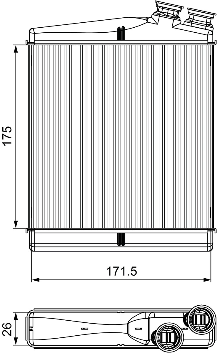 Système de chauffage VALEO 811512