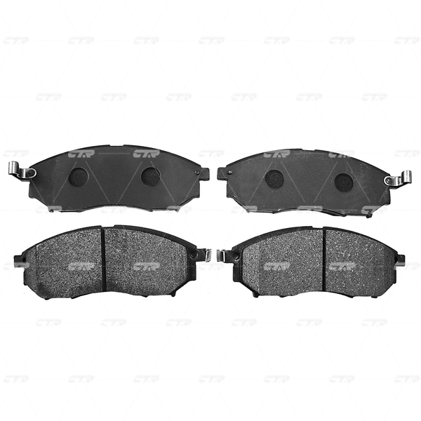 Kit de plaquettes de frein, frein à disque CTR GK0727