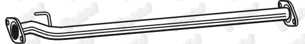 Tuyau d'échappement FONOS 10741