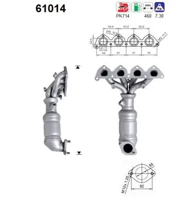 Catalyseur AS 61014