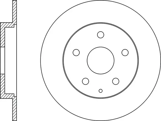 Disque de frein FIT FR0623
