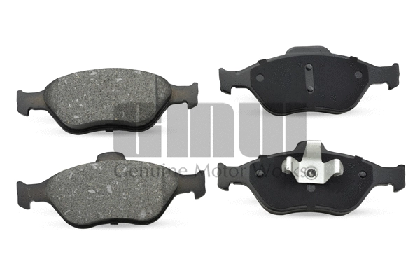 Kit de plaquettes de frein, frein à disque GMW BDP5000FEF