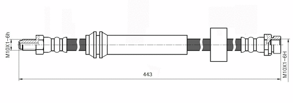Flexible de frein National NBH6040