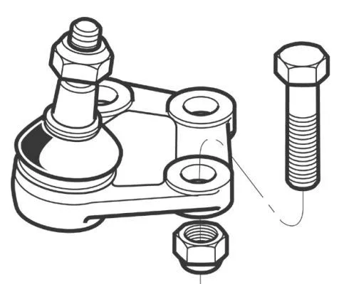 Rotule de suspension NAKATA N 1064