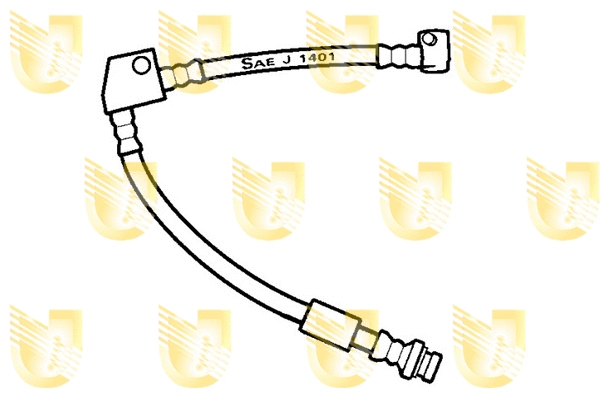 Flexible de frein UNIGOM 377013