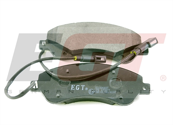 Kit de plaquettes de frein, frein à disque EGT 321026EGT