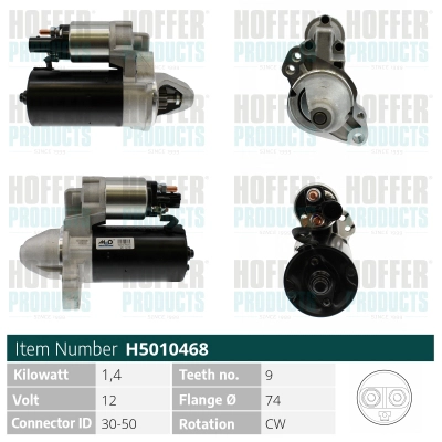 Démarreur HOFFER H5010468