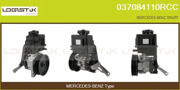 Pompe hydraulique, direction LGK 037084110RCC