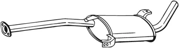 Silencieux central BOSAL 279-125