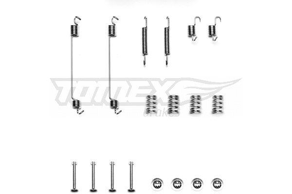 Kit d'accessoires, mâchoire de frein TOMEX Brakes TX 40-08