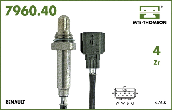 Sonde lambda MTE-THOMSON 7960.40.072