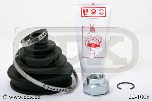 Jeu de joints-soufflets, arbre de commande CDX 22-1008