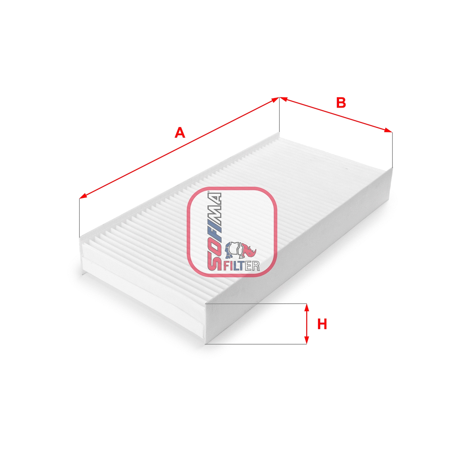 Filtre, air de l'habitacle SOFIMA S 3136 C