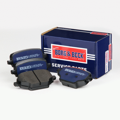 Kit de plaquettes de frein, frein à disque BORG & BECK BBP2864