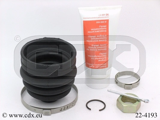 Jeu de joints-soufflets, arbre de commande CDX 22-4193