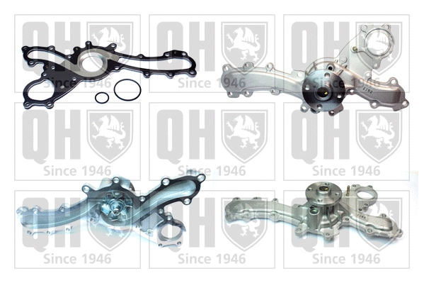 Pompe à eau, refroidissement du moteur QUINTON HAZELL QCP3754