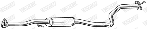 Silencieux central WALKER 22202