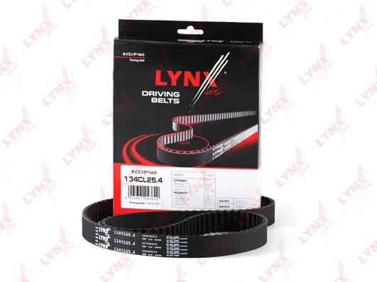 Courroie crantée LYNXAUTO 134CL25.4