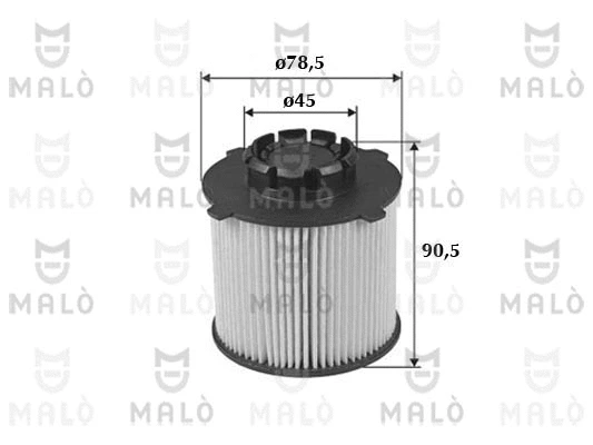 Filtre à carburant AKRON-MALÒ 1520043