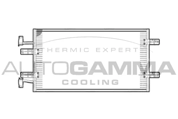 Condenseur, climatisation AUTOGAMMA 105517