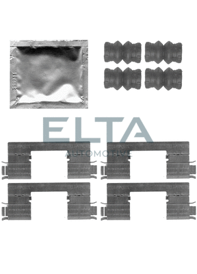 Kit d'accessoires, plaquette de frein à disque ELTA AUTOMOTIVE EA8743