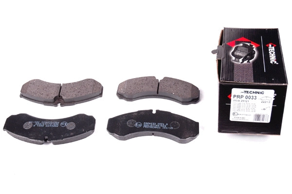 Kit de plaquettes de frein, frein à disque PROTECHNIC PRP0033