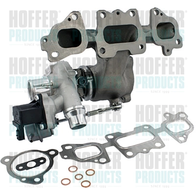 Turbocompresseur, suralimentation HOFFER 6900790