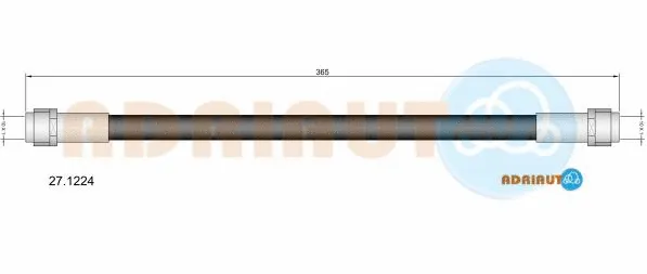 Flexible de frein ADRIAUTO 27.1224