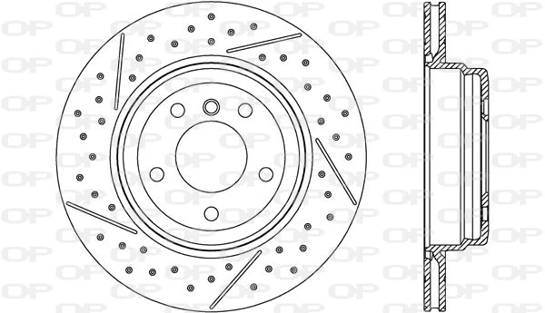 Disque de frein OPEN PARTS BDR2628.20