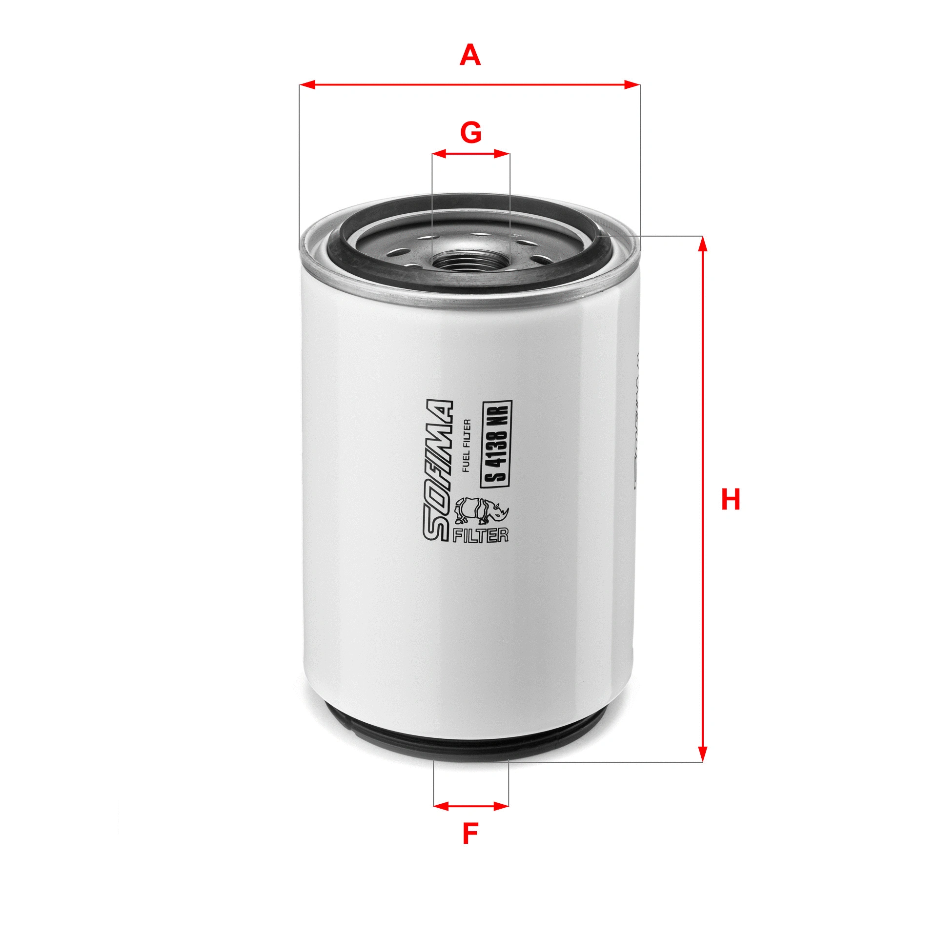 Filtre à carburant SOFIMA S 4138 NR