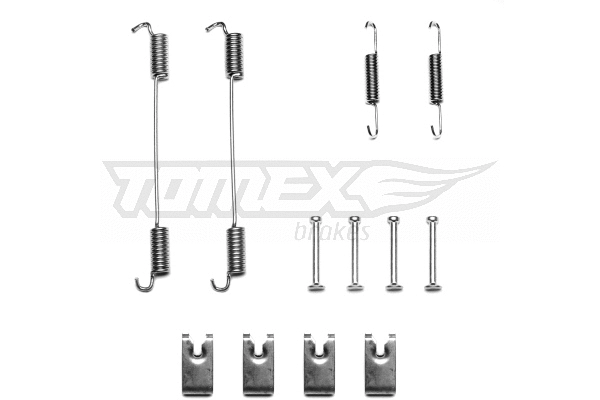 Kit d'accessoires, mâchoire de frein TOMEX Brakes TX 41-80