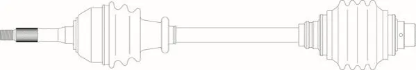 Arbre de transmission GENERAL RICAMBI RE3013