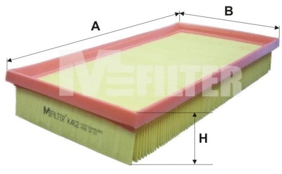 Filtre à air MFILTER K 462