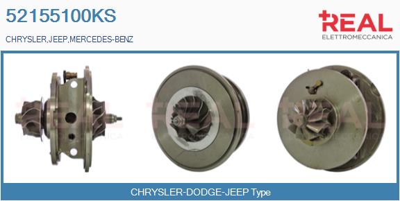 Groupe carter, turbocompresseur REAL 52155100KS