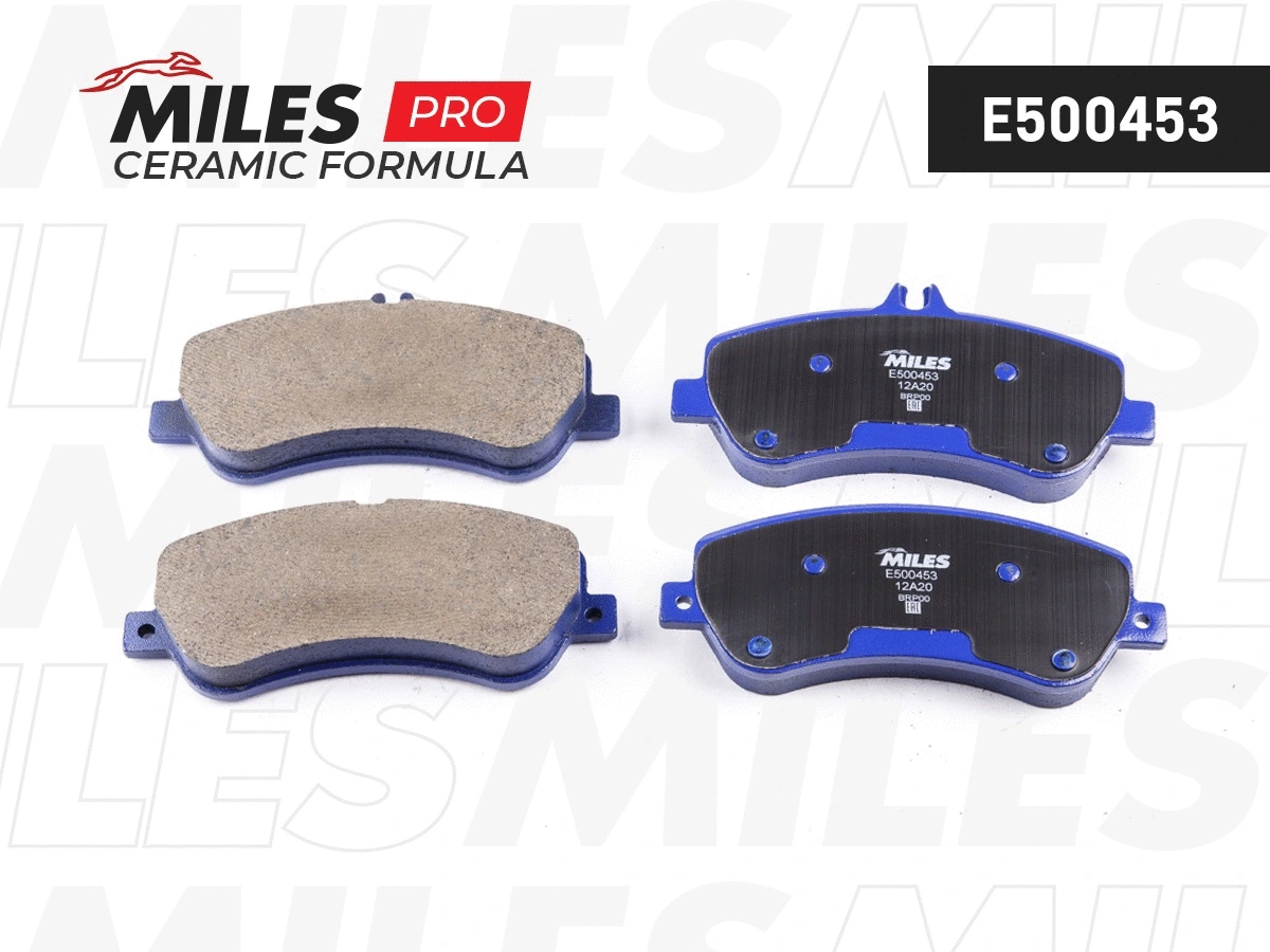 Kit de plaquettes de frein, frein à disque MILES E500453