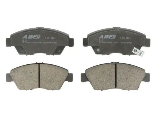 Kit de plaquettes de frein, frein à disque ABE C14033ABE