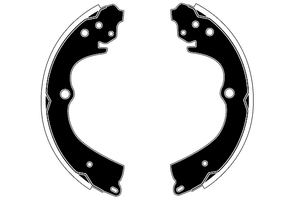 Jeu de mâchoires de frein RAICAM RA29440
