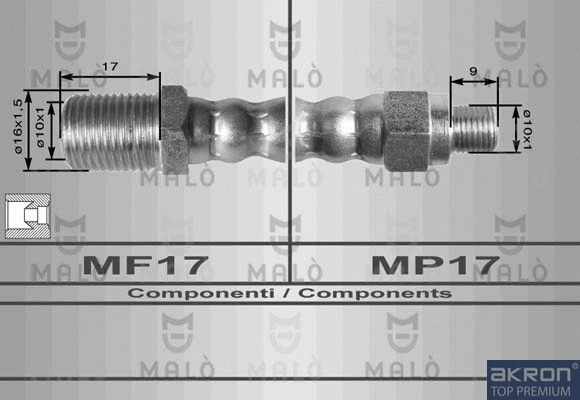Flexible de frein AKRON-MALÒ 8624