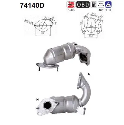 Catalyseur AS 74140D