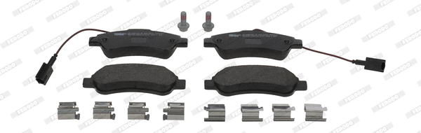 Kit de plaquettes de frein, frein à disque FERODO FVR4910